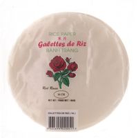 Galettes, Feuilles de riz Red Roses 454g