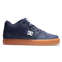 Baskets Homme - DC Shoes - Pure Mid Adys400082 Dgu - Cuir - Lacets - Bleu