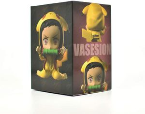 FIGURINE - PERSONNAGE 10cm Demon Slayer - Nezuko Demon- Figurine PM Perching 10cm Pikachu