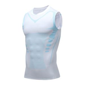 Débardeur Compression Homme AMZSPORT - Sans Manches - Séchage Rapide - Pour Sport Et Fitness