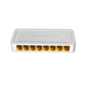 SWITCH - HUB ETHERNET  Prise UE--Plug and Play Game switch 8-Ports Réseau
