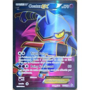 CARTE A COLLECTIONNER carte Pokémon 102-106 Coatox Ex 170 PV - FULL A...