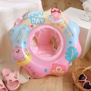 BOUÉE - BRASSARD rose - Rooxin Bouée de piscine gonflable pour bébé, anneau de natation pour enfants, jouets aquatiques, acces