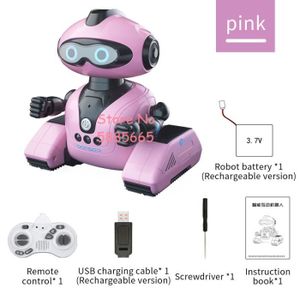 ROBOT - ANIMAL ANIMÉ Charge rose 1b - Robot télécommandé pour l'éducati
