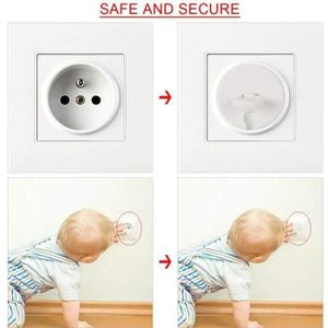 Lot de 9 Cache Prises S/écurit/é Maison S/écurit/é pour B/éb/é et Enfant prise allemande