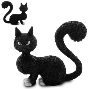 STATUE - STATUETTE Statuette Les chats par Dubout - Noir