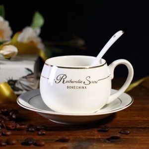 37 pi/èces assiettes plates tasse /à caf/é assiettes /à dessert th/éi/ère 750 ml Blancas Feel Service complet moderne Bone China porcelaine blanc assiettes creuses