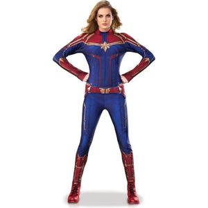 DÉGUISEMENT - PANOPLIE Déguisement Luxe Captain Marvel Movie™ - Adulte M - 38/40 - RUBIES - Avengers - Noir - Multicolor