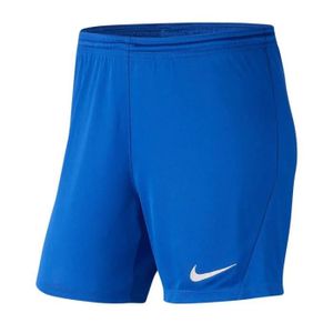 SHORT DE FOOTBALL Short de foot Femme Nike - Bleu - Coupe classique 