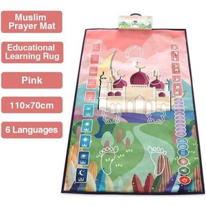 Tapis de prière de poche pour musulman, couverture pliante imperméable,  tapis de prière de voyage
