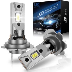 AMPOULE - LED Ampoules H7 Led Phares, Améliorés 22000Lm 6500K Bl