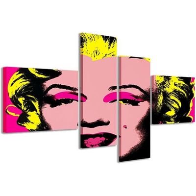 Impression sur toile Graffiti singe moderne Pop Art abstrait affiche  peinture peinture murale avec cadre 20x30cm[4409] - Cdiscount Maison