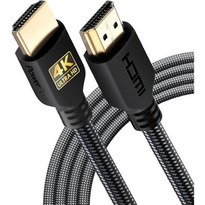 Câbles vidéo Maclean Câble HDMI 2.1a avec connecteurs plaqués or mâle à  mâle, ultra haute vitesse, longueur 2m, 8K 60Hz 4320p /4K 120Hz 2160p