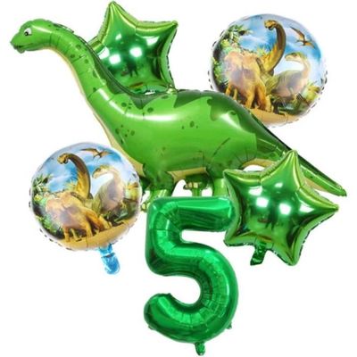 Cadre dinosaure 5 ans 5e anniversaire