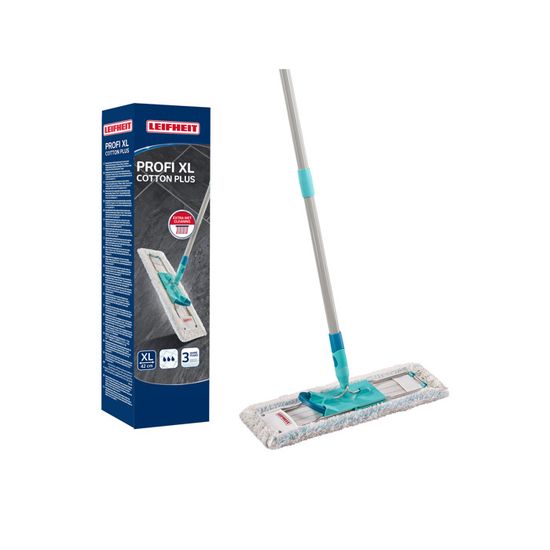 Leifheit Profi XL Mop Replacement Wiper Cover Cleaning All Floor Types 42cm Width - First Person Medical