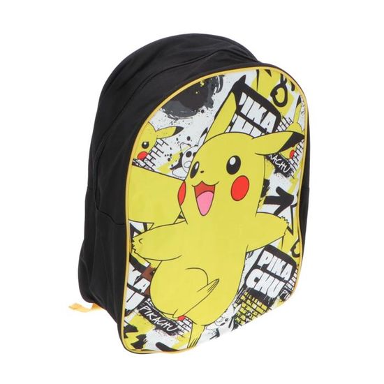 Sac à Dos Cordon Pokémon Pikachu – Bleu, Nylon – Pour école Ou Gym