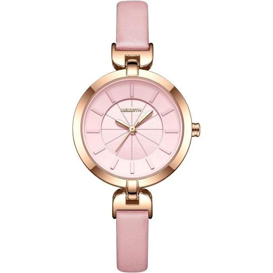 Montre Pour Femme Avec Bracelet En Cuir Avec Cadran Carré, Montre à Quartz Vintage Analogique Fashion, Montres Femme Pas Cher De Luxe Mode CréAtive Pour Femmes Filles Dames, Montre-Bracelet Cadeau