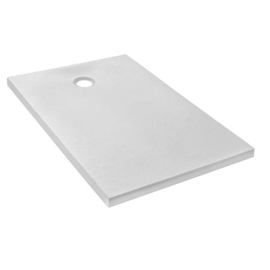 Receveur de douche extraplat Jacob Delafon Ipso 120x80 cm Blanc Mat