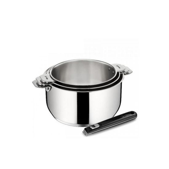Teglia Lagostina Salvaspazio+ Inox 30 Cm - Non Rivestita, Adatta A Induzione - Lagotherm 12138040530