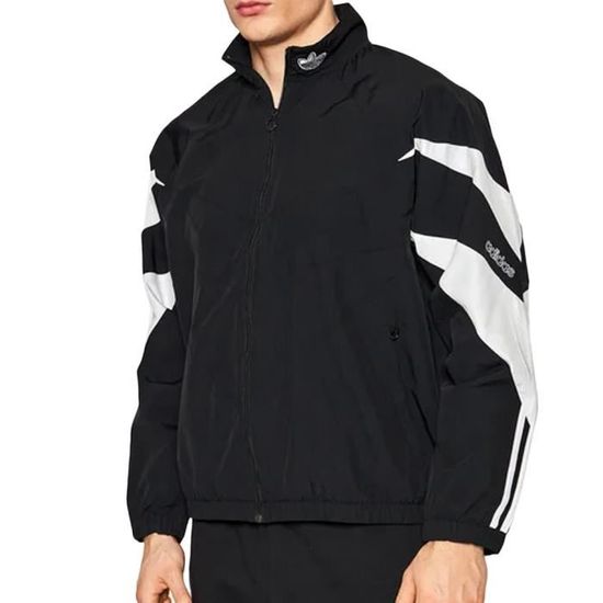 Veste Homme Adidas Originals Shark Woven Noir Col montant Manches longues Black Cdiscount Pret a Porter