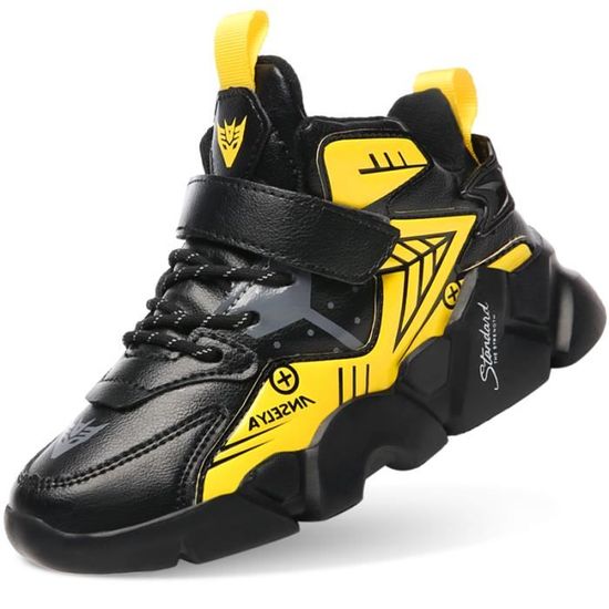 Baskets Enfant Sport - Confortables, Pour Running, Skate, Fitness, Pieds Larges