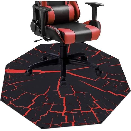Tapis De Chaise Semi-circulaire Antidérapant Pour Bureau Et Gaming - Protection Sol 100x150cm - Camel