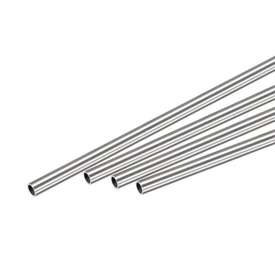 Tube Acier Inoxydable 304 Sourcing Map - Ø Int 19mm, Ø Ext 23mm, Longueur 250mm, Sans Soudure - 13