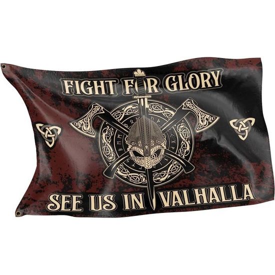 Drapeau Des Minnesota Vikings NFL 12 X 18 Pouces - Double Face, Polyester, Pour Jardin Ou Intérieur