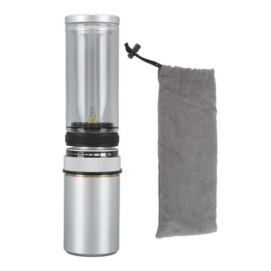 Lampe à Gaz Compacte Pour Camping, Jardin, Pêche - Métal Imperméable - Neuve