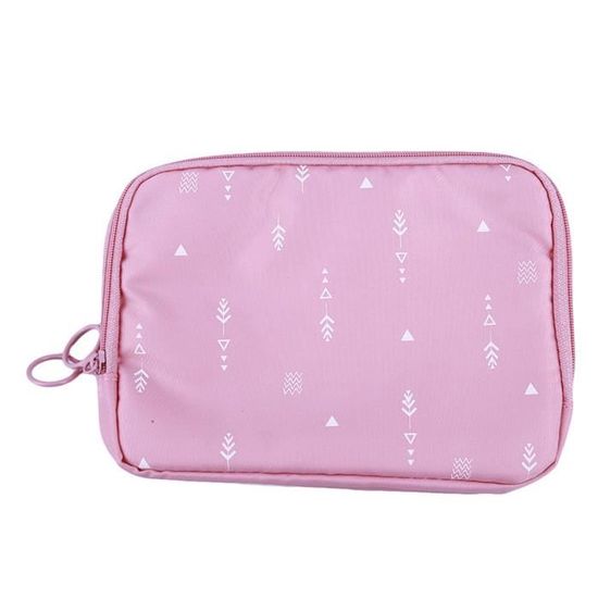 Coffret De 6 Pochettes à Fermeture éclair En Maille - Format A6, Rose, Pour Documents, Par Uxcell