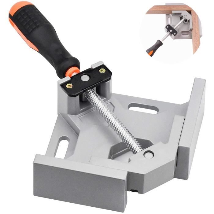 Serre-joint Angle 90° Lot De 2 - Équerre Positionnement Pour Bois, Cadres Et Meubles