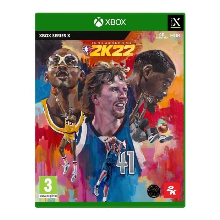 Jeu vidéo - NBA 2K22 ANNIVERSARY EDITION - 2K GAMES - Xbox Series X - Sport - Mode en ligne
