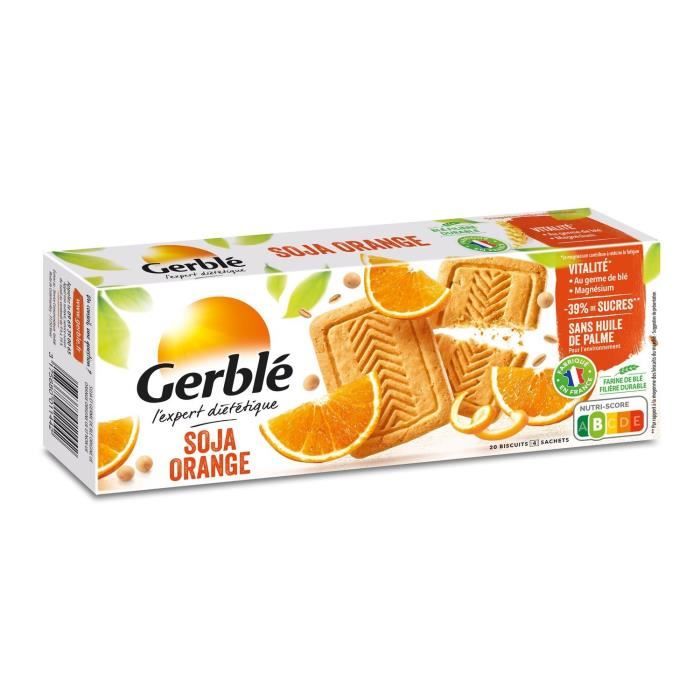 Biscuits soja orange 280 g Gerblé