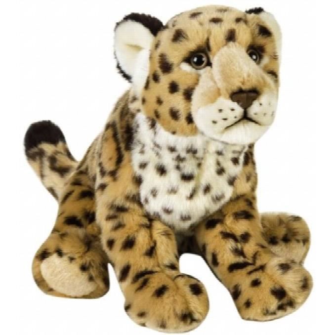 Geographics National -jaguar Animaux En Peluche Jouet En Peluche (taille Moyenne, Naturel) FBWG1