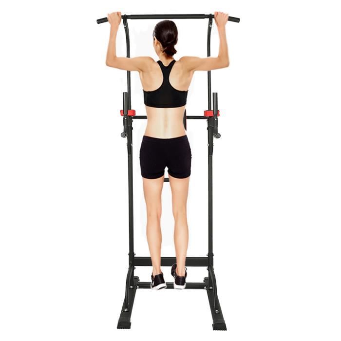 LaiZere!!! Chaise Romaine Station Traction dips Multifonctions Barre de Traction dips Banc de Musculation