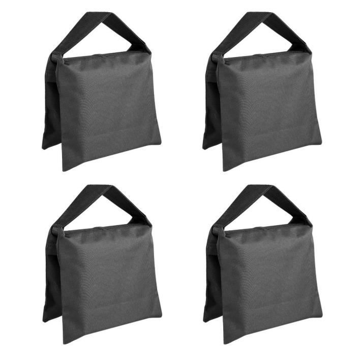 Haute performance photo sacs de sable sac de sable de video Studio pour trepieds, boom stand, trepied (Jeu de 4 pack)