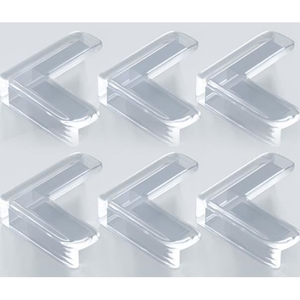 6 Protection Coin Table - Antichoc Transparent - Sécurité Domicile pour Bébé et Enfant