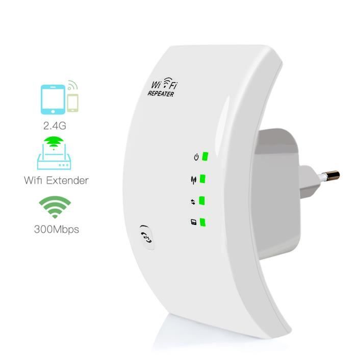 Répéteur WiFi sans fil 300Mbps amplificateur WiFi longue portée de Signal Wi-Fi répéteur Wi-Fi 802.11N point d'accès!