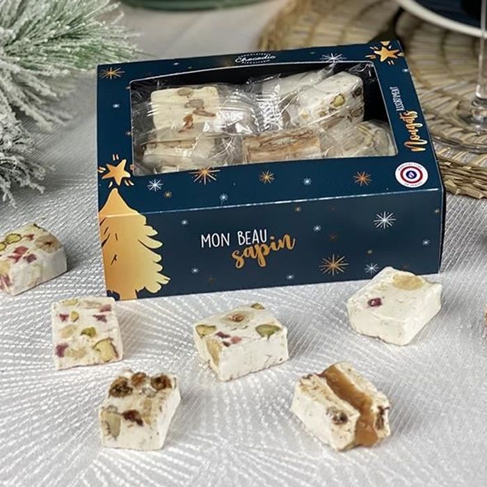 COFFRET assortiment NOUGATS - chocolat de noel