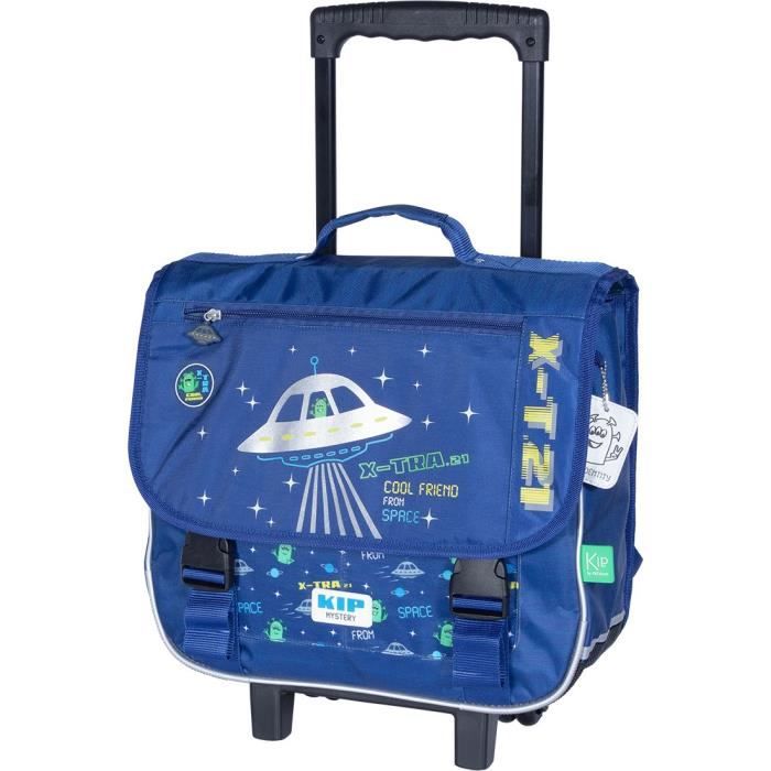 KID'ABORD Cartable à Roulettes 38 cm Kip X-Tra Enfant