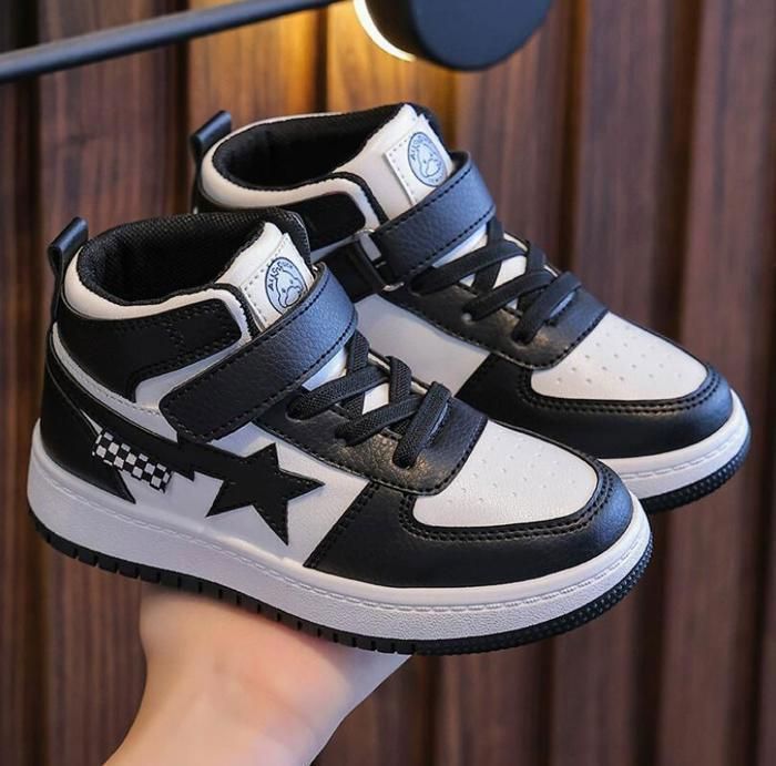Enfants Chaussures Classique Star Stripes Baskets Bébé Garçons lh1007ears18nq Gris