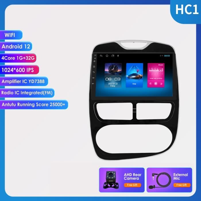 Android 10 autoradio pour Renault Clio 2012-2015 2016 Carplay Automotivo stéréo vidéo Audio GPS lecteur multimédia tête unité WIFI