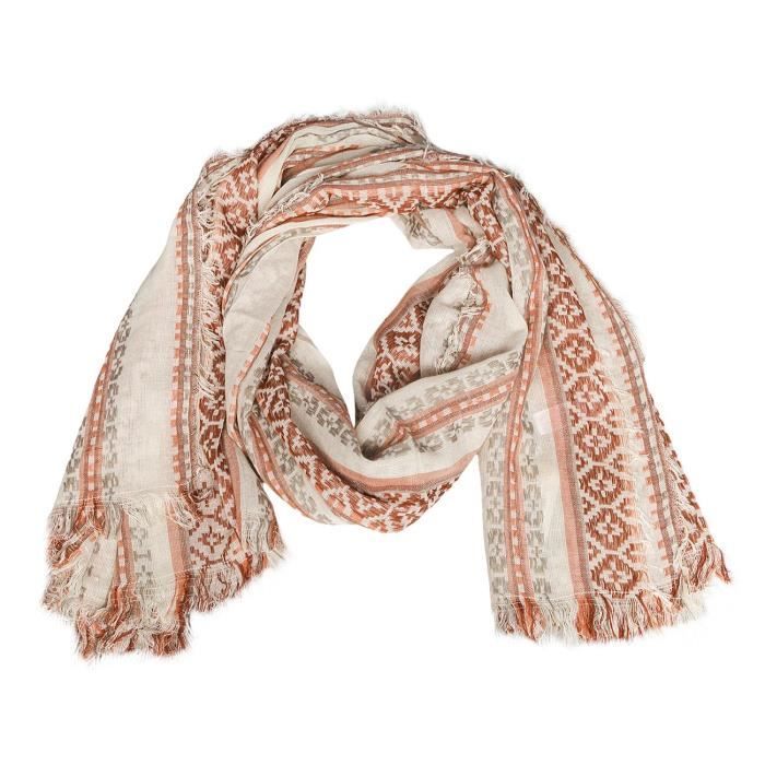 Pieces Femme Accessoires / Echarpe pcBenja blanc One Size