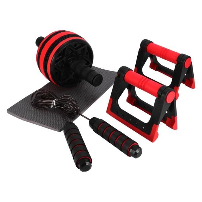 1 ensemble de rouleaux de roue abdominale sans bruit pour un usage domestique TAPIS DE COURSE