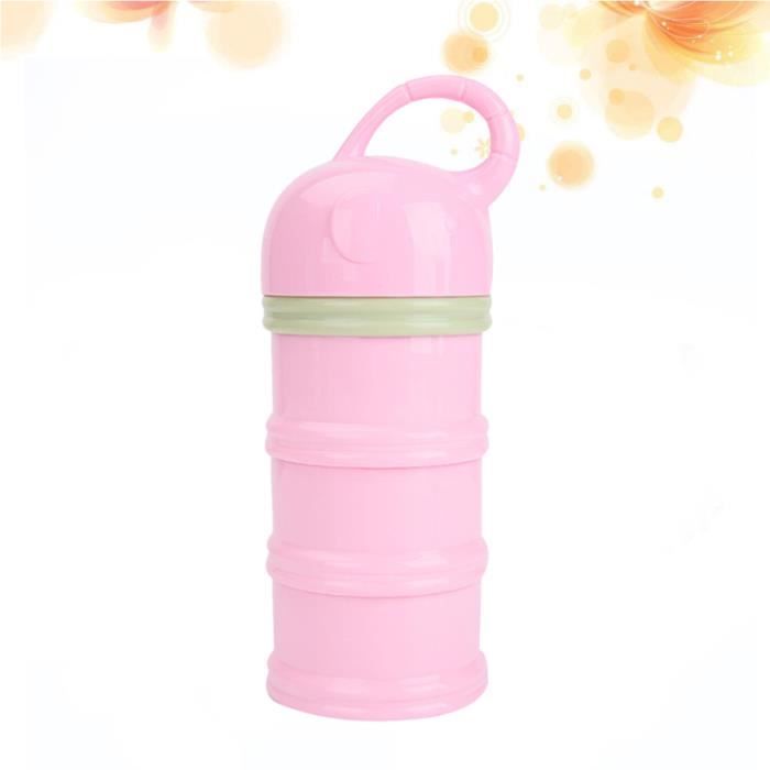 3 couches bébé lait en poudre distributeur formel alimentation pour voyage stockage TASSE A BEC - GOBELET - VERRE D'APPRENTISSAGE