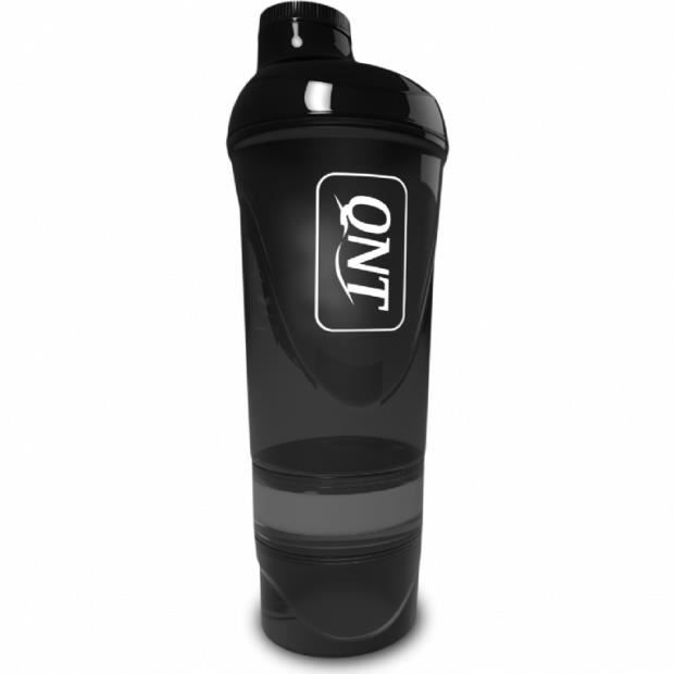 QNT Shaker plastique 950ml Noir