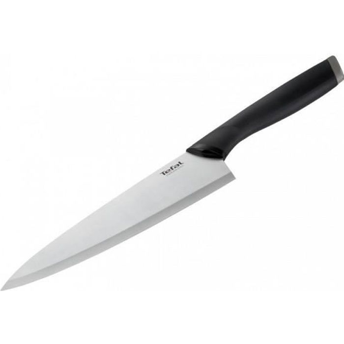 Couteau chef 20cm + etui inox TEFAL K2213214