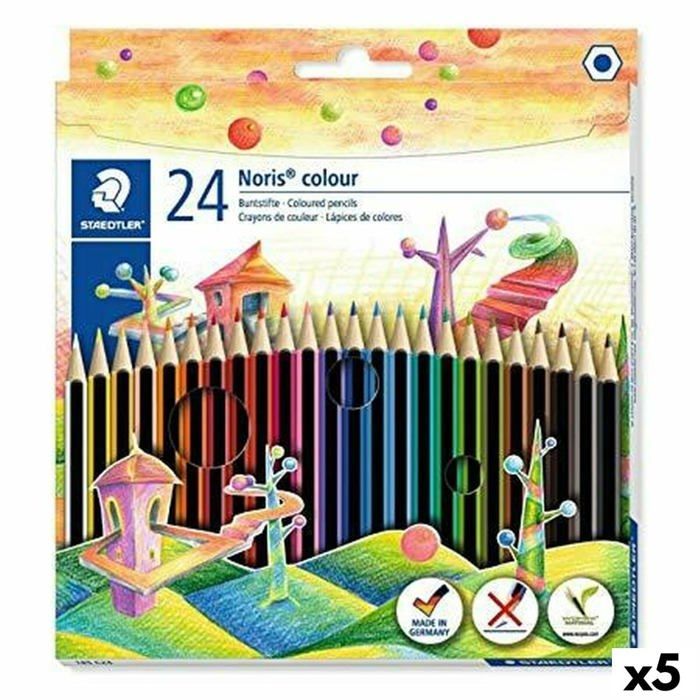 Crayon de couleur - craie grasse Staedtler - S8423418 - Crayons de Couleur, , Multicolore, Estandar