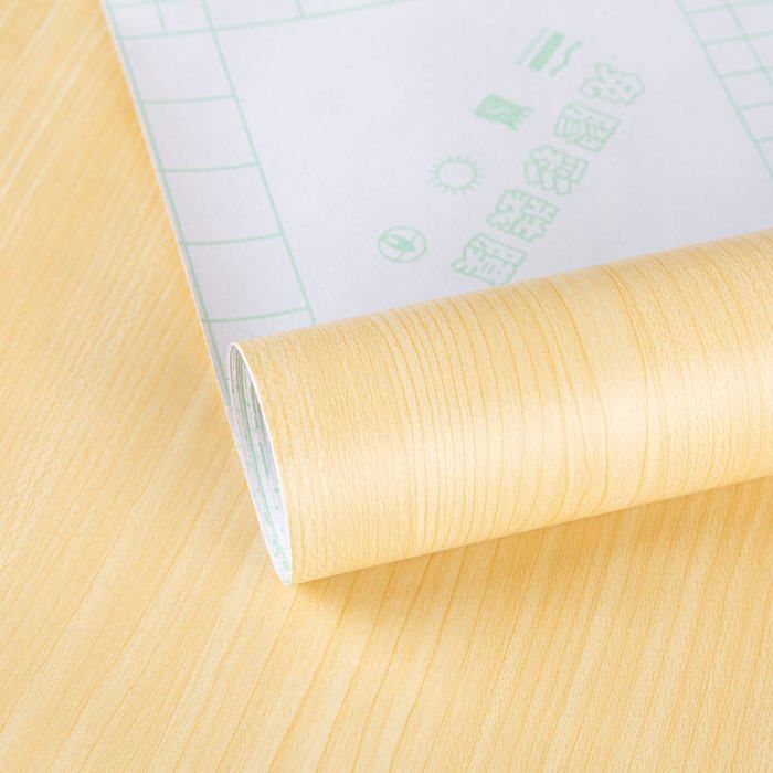 Papier Peint Amovible Hêtre Ponthus - Auto-adhésif - Style Art Déco - Neuf