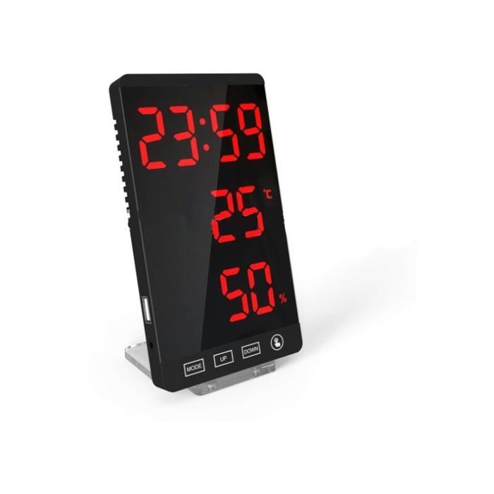 Horloge numérique IHM 1100RG précise et professionnelle